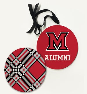 Alumni Miami University Ornament